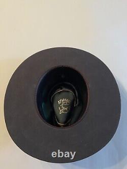 Atwood Felt Cowboy Hat Size 7 1/8 Gray