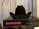 Authentic Stetson Cowboy Western Fur Felt Hat 100x El Presidente Black Color