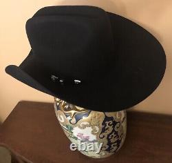 BAILEY Western Cowboy Hat 6-3/4 Pro 5X Black Beaver in Original BOX Brand NEW