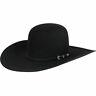 Black 4x Beaver Felt Hat Wide 4 1/4 Brim Cowboy, Custom Creased For You