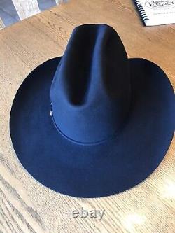 Bailey 30X Beaver Black Western Hat 7-1/8 with Hat Box