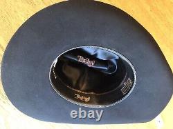 Bailey 30X Beaver Black Western Hat 7-1/8 with Hat Box