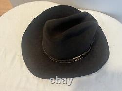 Bailey 4X Beaver Choc Brown Cowboy Hat, Leather Band 7-1/4