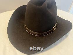 Bailey 4X Beaver Choc Brown Cowboy Hat, Leather Band 7-1/4