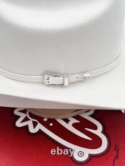 Bailey 4x Beaver Western Cowboy Hat Size 7-1/4 White style 4145 SEE VIDEO