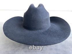 Bailey Beaver Felt Vintage Bull Rider Cowboy Hat 7 1/8 Rip Yellowstone Rodeo