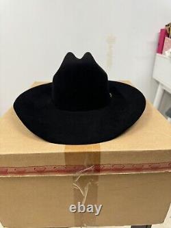 Bailey Cowboy Hat Mens LEGACY 100X SIZE 7 BLACK In Original Box