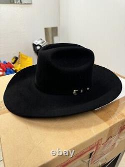 Bailey Cowboy Hat Mens LEGACY 100X SIZE 7 BLACK In Original Box