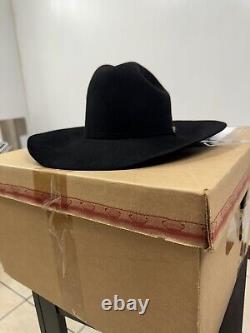 Bailey Cowboy Hat Mens LEGACY 100X SIZE 7 BLACK In Original Box