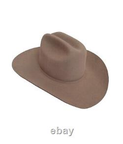 Bailey Legacy 100X Western Cowboy Hat 7 1/8 Natural Beaver Vintage