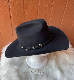 Bailey men's cowboy hat black long oval