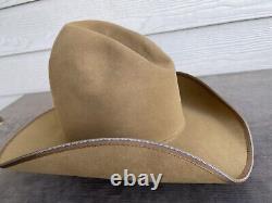 Beaver Felt Vintage Resistol Cowboy Hat 7 3/8 Yellowstone 1923 Old West Gus 1883