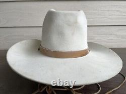 Beaver Felt Vintage Resistol Old West Cowboy Hat 7 1/8 Yellowstone John Wayne