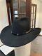 Beaver Hats Black Genuine Beaver Fur 5x Cowboy Hat Size 7 Made In Usa Never Worn