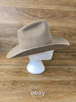 Beaver Hats Co. Brand 5X Quality Custom Made Brown Cowboy Feathers Size 7-3/8