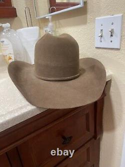 Biggar Waggoner Felt Cowboy Hat Whiskey Color 7 3/8