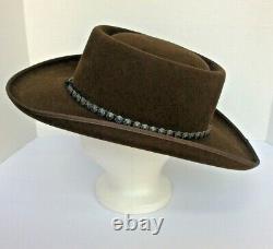 Bounty Hunter Limited Mancos Colorado Men's Hat Size 7 1/4 Brown Western 10X
