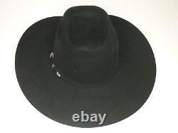 Cavender's Beaver 20X Solid Gold Black Premium Quality Cowboy Hat 7-1/8 57 Size
