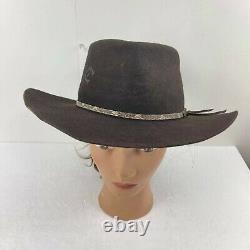 Charlie 1 Horse 10X Beaver Western Brown Size 7 1/4 Cowboy Hat