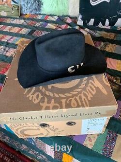 Charlie 1 Horse Cowboy Hat 7 20X beaver with original box
