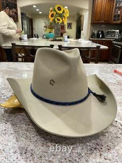 Charlie 1 Horse Cowboy Hat Natural Beaver Color Used. Rim About 3 As Is