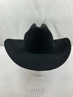Charlie 1 One Horse Black Cowboy Hat Size 58 7 1/4 15x Beaver