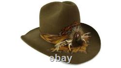 Charlie Horse Resistol Western Cowboy Hat sz 7 1/4 3X Beaver Self Conforming