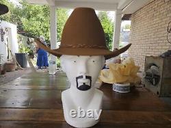 Churchill Red River, Neiman Marcus Color Clay Cowboy Hat Sz 7 1/8