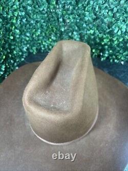 Classic Cowboy Hat Brown Benson's Rancher Custom 6 3/4. 5 X Beaver