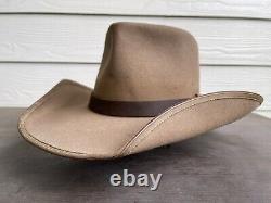 Clint Eastwood John Wayne Vintage Cowboy Hat 7 3/8 Western Cavalry Old Antique