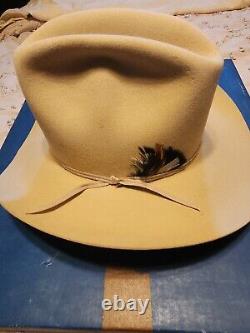 Coker Cowboy Hat Western Hat 7x Beaver 6 7/8
