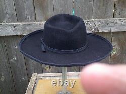 Cowboy, Doc Holiday, Tombstone, hat, Handmade, 7 1/8, Brown 10X Beaver, New, SASS