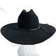Cowboy Hat Rodeo King 5x Black Beaver Felt Size 7