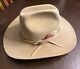 Cowboy Hat 4x Xxxx Beaver Stetson Resistol Long Oval Texas 7.5 Snake Skin Band