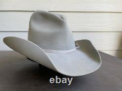 Custom 10X Beaver Felt Vintage Old West Stetson Cowboy Hat 7 Gus Tom Mix Antique