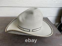 Custom Antique 5X Beaver Felt Vintage Old West Stetson Cowboy Hat 6 7/8 Gus