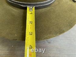 Custom Antique Vintage Beaver Felt Old West Cowboy Hat 7 1/8 Clint Eastwood 57cm