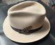 Custom Made Rodeo King 7xxxxxxx Beaver Felt Hat Size 7 Trimmed Brim