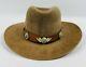 Custom Made Texas Hatters Beaver 100 Cowboy Hat Withnavajo Turquoise Size 7 (22)