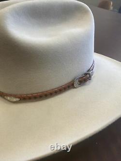 Custom Made Texas Hatters Hi Roller Cowboy Hat Size 7 1/2 Vintage