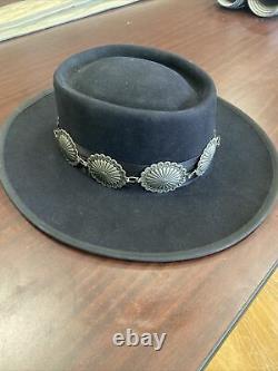 Custom Made Texas Hatters Stevie Ray Vaughn Hat Size 7 5/8 Vintage