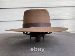 Custom Rugged Antique Vintage Beaver Old West Cowboy Hat 7 Clint Eastwood 56cm