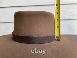 Custom Rugged Antique Vintage Beaver Old West Cowboy Hat 7 Clint Eastwood 56cm
