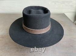 Custom Rugged Antique Vintage Old West Cowboy Hat 7 3/8 Clint Eastwood Western