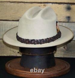 Custom Stetson 4X Open Road Cowboy Hat (7 3/8 tan)