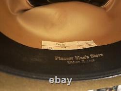 EXCELLENT VINTAGE 1960s-1970s Resistol Western Beaver Cowboy Hat Size 7