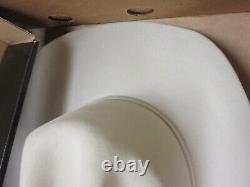 Excellent John B. Stetson 4x Beaver Cowboy Hat Size 7 1/2 Made In USA