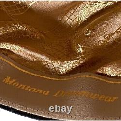 Exclusive Montana Dreamwear Hand Made 100X Beaver Eclectic Hat New MSRP $850