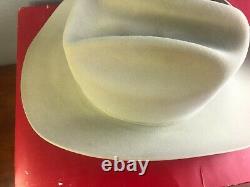 GREAT COND Stetson 7X Beaver Fur Felt Cowboy Hat XXXXXXX Size 6 7/8 BP6