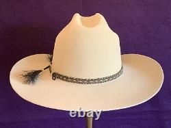 Gorgeous Resistol George Strait Cowboy Hat 7 ¾ XXXX Silver Belly Beaver